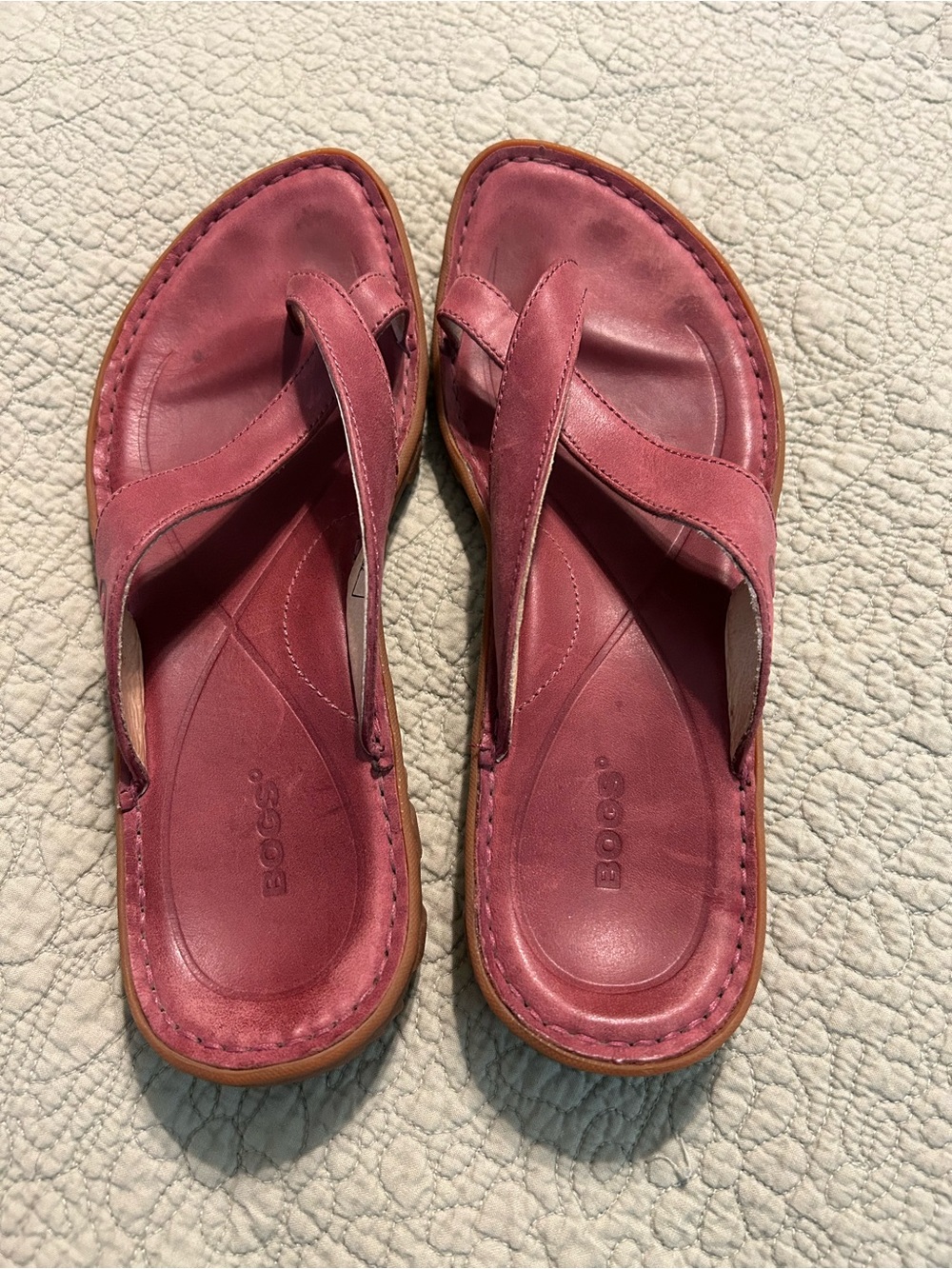 BOGS Women's Leather Flip Sandals